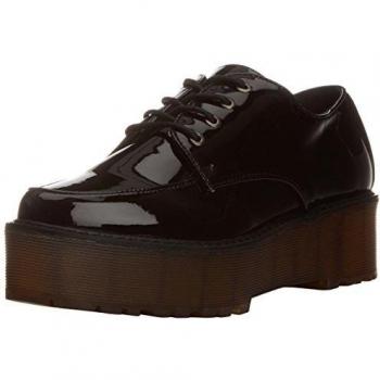 SIXTYSEVEN 78311 - Zapatos de cordones para mujer, color negro, talla 41