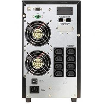 SAI Lapara 2000VA/1600W, on-line, doble conversión, 8x IEC, USB/RS232, RJ45, LCD
