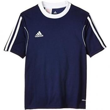 adidas Trikot Squadra13 1/4 Arm Camiseta, Hombre, Azul Oscuro/Blanco, 152