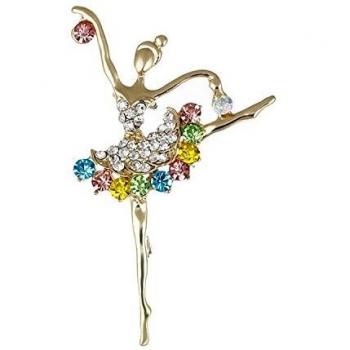 REFURBISHHOUSE Broche Joya de Moda Broche de Diamantes de Imitacion para Boda Fiesta Noche -Accesorio