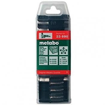 Metabo 623698000 623698000-Set de 25 Hojas de Sierra de calar para Madera. HCS 74 mm