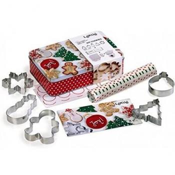 Lékué - Kit para hacer galletas de Navidad