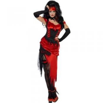 Smiffy's - Disfraz de muerto para mujer, talla UK 8-10