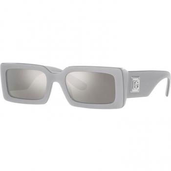Dolce & Gabbana DG4416 Col. 33736G Women's Square Sunglasses Gray Size: 53 MM
