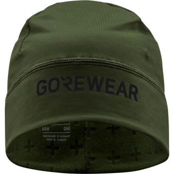 Gore Wear Essence Bonnet thermique Caqui - Gorro térmico para actividades al aire libre, color caqui, fabricado con materiales que ofrecen aislamiento y transpirabilidad, diseñado para mantener la cabeza caliente en condiciones frías