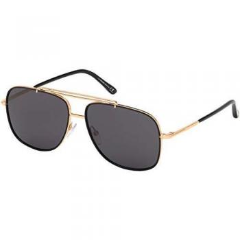 Tom Ford FT 0693 Gold Grey Yellow Men's Sunglasses 58MM