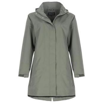 PRO-X Elements Women's Parka Clarissa with Smartphone Pocket in Green