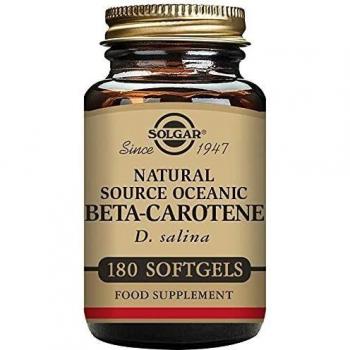 Solgar Natural Source Oceanic Beta Carotene Softgels - Pack of 180
