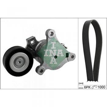 Juego de correas poli V INA 529 0214 10 para Peugeot 307