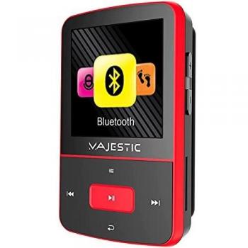 Reproductor MP3/MP4 Majestic BT-3284R 32GB Rojo, Pantalla a Color de 1.5, Bluetooth, Grabación de Voz