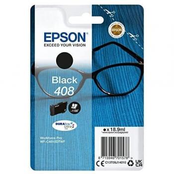 Epson 408 DURABrite Ultra Black Ink Cartridge (C13T09J14010)
