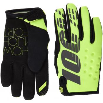 Inconnu 100% BRISKER Guantes Unisex, Amarillo, FR: M