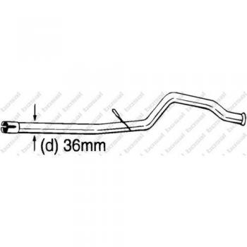 Tubo de escape y reparación de catalizador BOSAL 889-189, compatible con vehículos, fabricado en acero inoxidable, resistente a la corrosión, fácil instalación, diseñado para un ajuste preciso y rendimiento óptimo