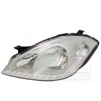 Faro Delantero VAN WEZEL 3018961 para Mercedes-Benz Clase A (W169) - H7/H7, Limpio, Circulación a la Derecha