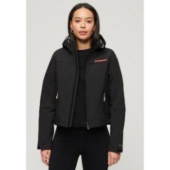 Superdry Chaqueta Soft Shell Trekker Negro