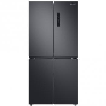Refrigerador/congelador Samsung RF48A400EB4, capacidad total de 480 litros, tecnología Twin Cooling Plus, dispensador de agua externo, sistema No Frost, iluminación LED interior, estantes ajustables de vidrio templado y diseño