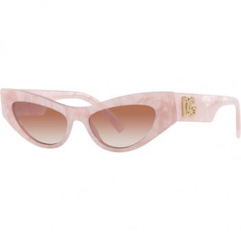 Dolce & Gabbana DG4450 323113 Women’s Cat Eye Sunglasses in Pink - Size 52