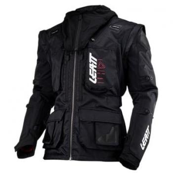Leatt 5.5 Enduro Chaqueta de Moto 2023 Negra, resistente al agua y la suciedad, talla 2XL