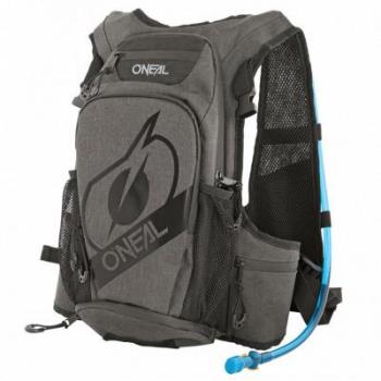 O'Neal Sistema de Hidratación Romer Negro - Mochila 12L con vejiga de hidratación de 2L, color negro