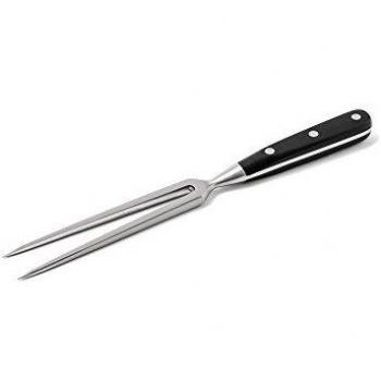 Heiso Tenedor para trinchar, Longitud de la hoja 18cm, Acero inoxidable, 10 años de garantía