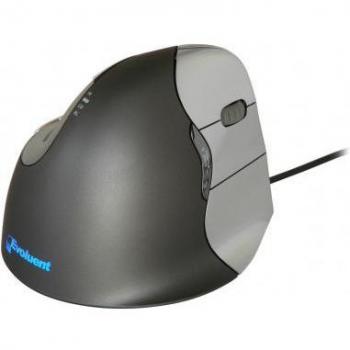 Evoluent VerticalMouse 4 Right-Handed Laser Mouse USB Type-A