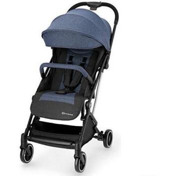 Kinderkraft Silla de Paseo Bebé INDY, Carrito, Plegable, Impermeable, Azul