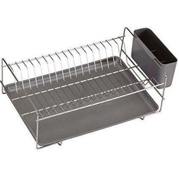 Sauvic Acero Inoxidable Escurreplatos 18/8 Pequeño, 38.5x25x12 cm