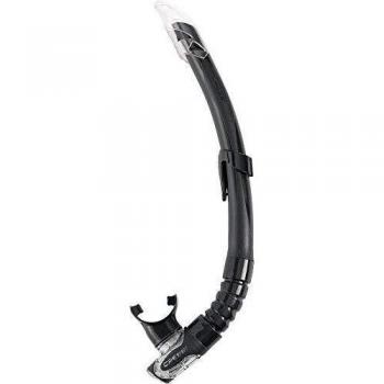 Cressi Schnorchel Gamma Tubo de Snorkel, Unisex, Negro