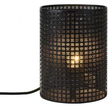 Lámpara de Mesa Patientia Negro - Iluminación Elegante y Sofisticada