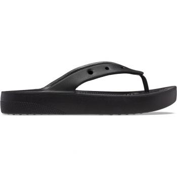 Crocs Women's Classic Platform Flip Flops - Black