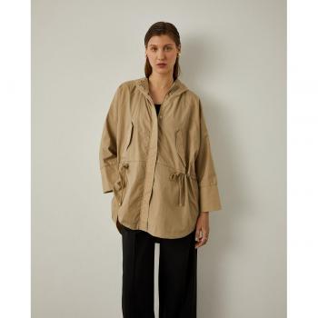 Parka oversize con capucha de mujer Lion of Porches