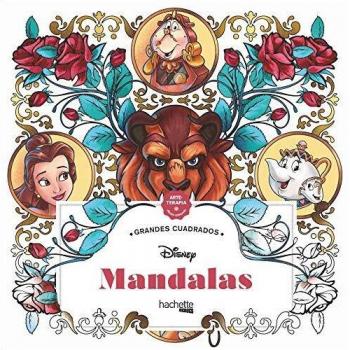 Grandes cuadrados. Mandalas Disney