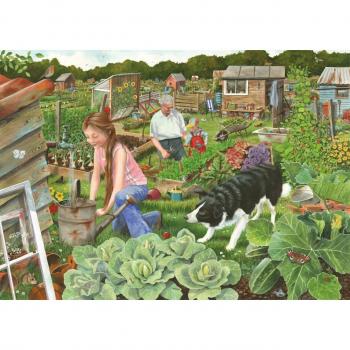 Helping Grandad 1000-Piece Puzzle by The House of Puzzles