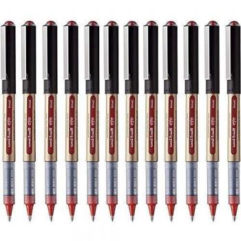 Uni-ball UB-150-10 Broad Eye Rollerball Pen - Red
