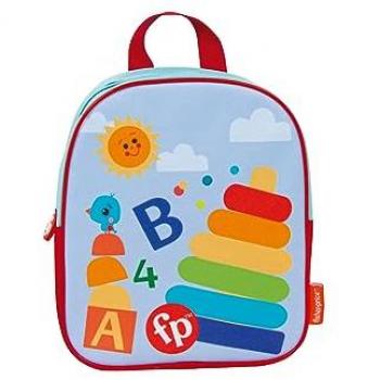 Mochila Guardería Fisher-Price 24x20x10cm con Diseño Divertido y Resistente