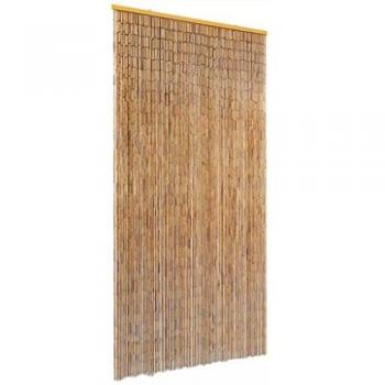 vidaXL Insect Door Curtain Bamboo 90x220 cm - Type: Insect Door Curtain; Material: Bamboo; Dimensions: 90 cm x 220 cm; Features: Natural insect barrier, easy to install, eco-friendly design, allows air