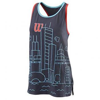Camiseta de Tirantes Wilson Chi CNT Mujeres Azul - XS