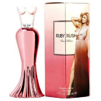 Perfume Mujer Paris Hilton EDP Ruby Rush 100 ml - Eau de Parfum, 100 ml, fragancia floral afrutada, notas de salida de frutas rojas y bergamota, corazón de flor de jazmín y rosa,