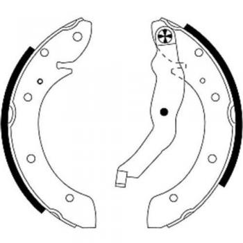 HELLA 8DB 355 001-581 Brake Shoe Set - H8905
