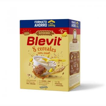 Blevit Super Fibra 8 Cereales con Miel 1000 G