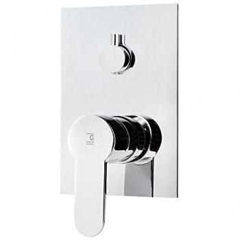 Grifo de Ducha Empotrable Monomando 3 Vías Cromo Galindo Zip Plus 2.0