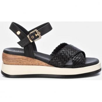 Sandalias de cuña de piel para mujer - Carmela