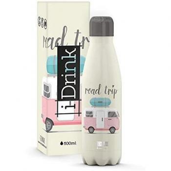 I-Drink Botella Térmica Doble Pared 350/500/750 / 1.000 ML, Decorada