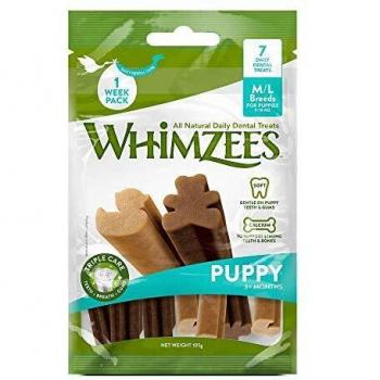 WHIMZEES Snacks Dental Puppy M-L. 7 Unidades