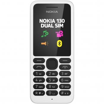 Nokia 130 1.8 67.9g Blanco Teléfono básico - Teléfono móvil