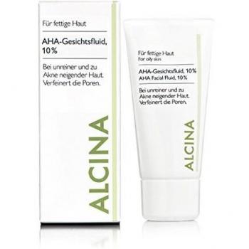 ALCINA AHA Facial Fluid for Oily Skin 10%