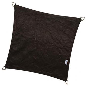 Paño de sombra Coolfit Platinum cuadrado negro 500x500 cm