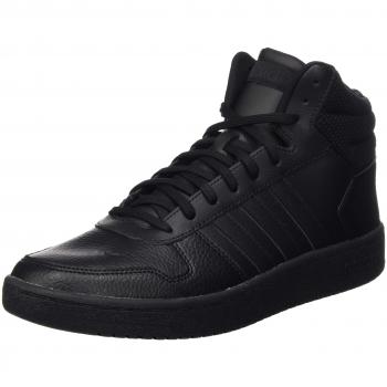 adidas Hoops 2.0 Mid, Zapatos de Baloncesto para Hombre, Negro Core Black, 40 EU