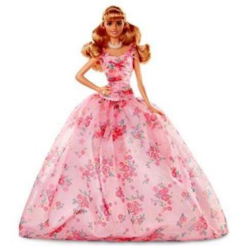 Barbie Collector, Muñeca Feliz Cumpleaños rubia con accesorios