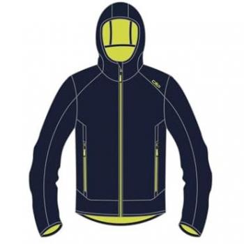 Chaqueta Softshell para Niño con Capucha Fija Azul 140